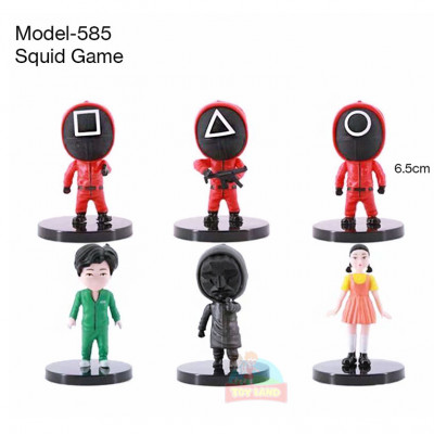 Action Figure Set - Model 585 : Squid Game